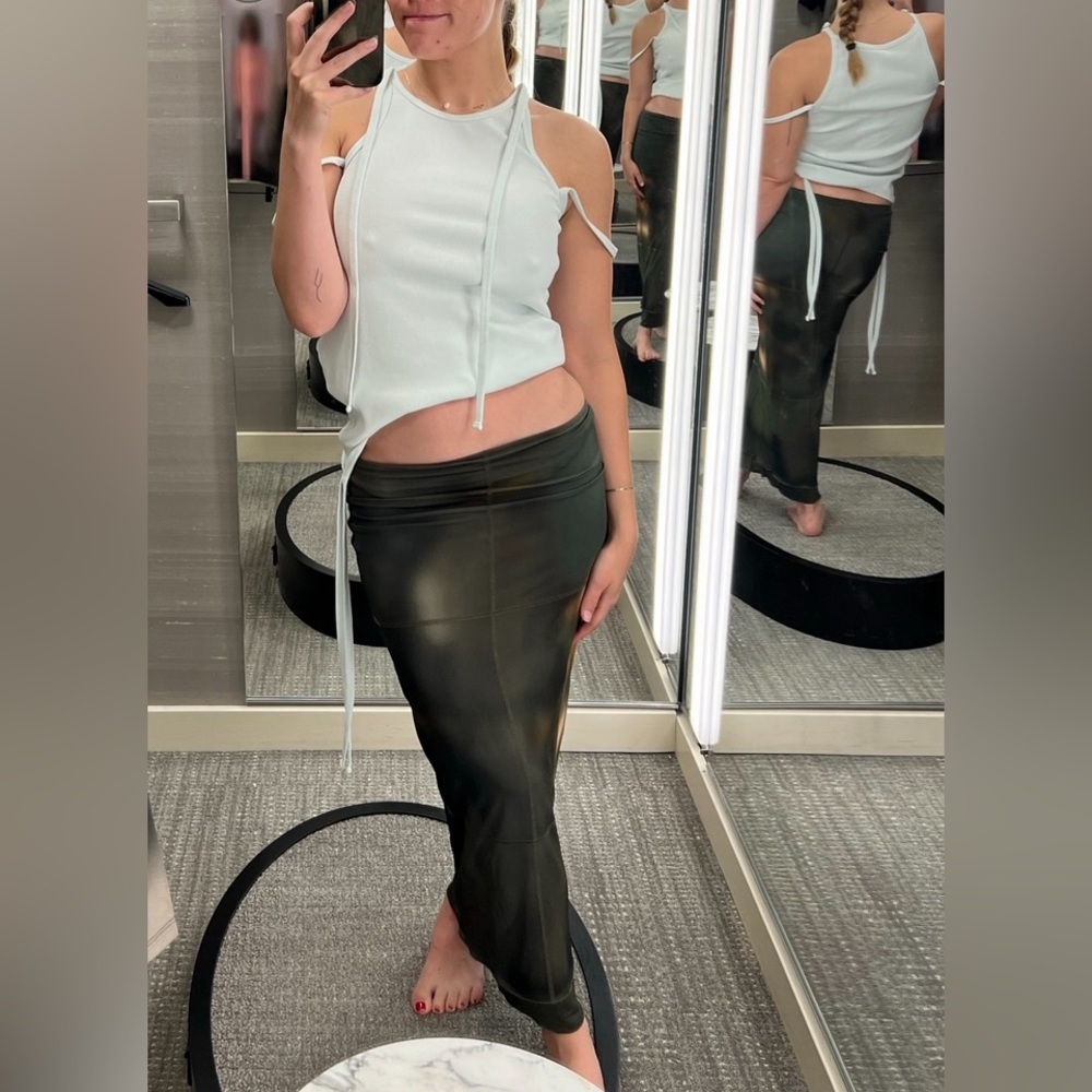 Dion Lee Double Ties Tank Top In Clear Blue - image 3